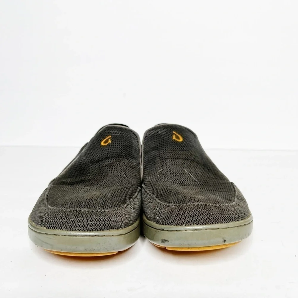 Olukai Nohea Mesh Loafers Size 7 Men’s Grey